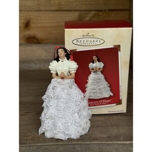 "Scarlett‎ O'Hara" Gone With the Wind 2002 Hallmark Keepsake Ornament - W/ Card